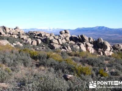 Senderismo Sierra de la Cabrera; mochila para senderismo; viaje senderismo